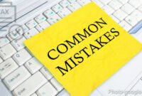 common tax mistakes