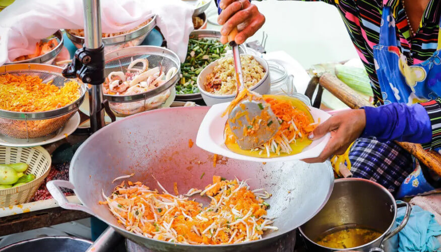 delicious street foods
